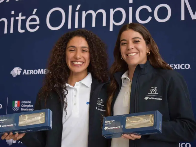Atletas olímpicos volarán con Aeroméxico