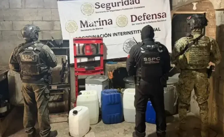 Desmantelan red de fentanilo: capturan a dos piezas clave del Cártel de Sinaloa